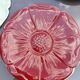 Lot 5 assiettes forme fleur vintage