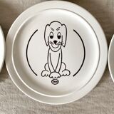 Esso Advertising Dessert Plates