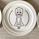 Esso Advertising Dessert Plates