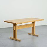 Pine table, Les Arcs, France