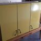Meuble formica jaune