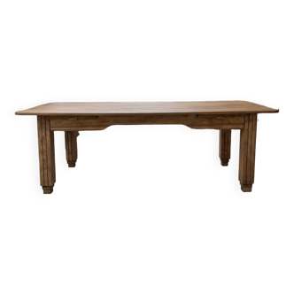 XL Butcher's Oak and Beech Farmhouse Table
