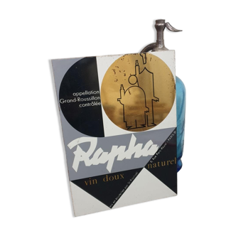 Bistrot - advertising sheet - wine advertising rapha