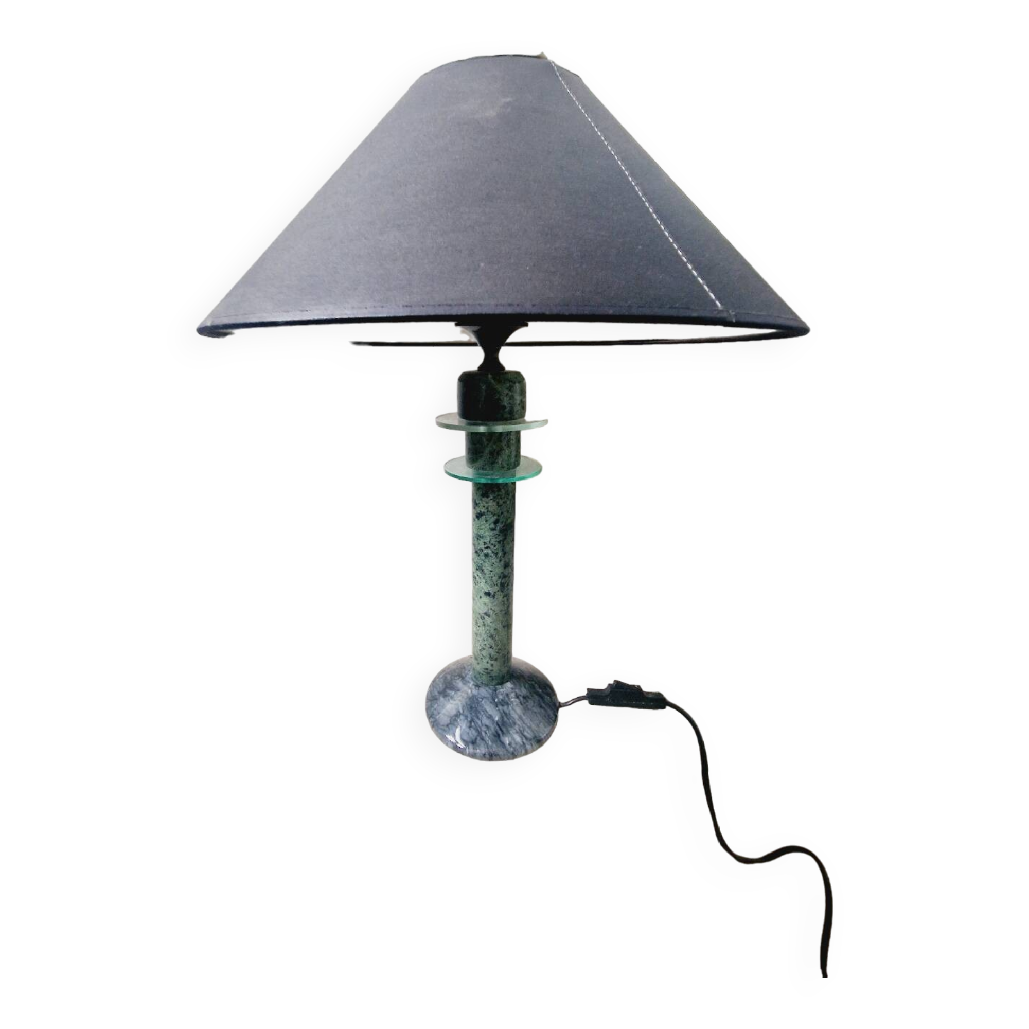 Vintage lampe en marbre de Guatemala