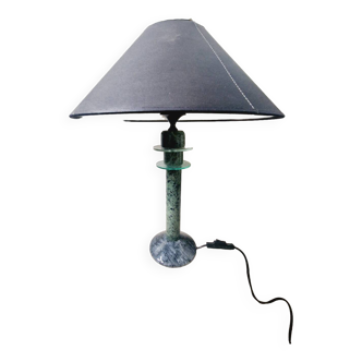 Vintage Guatemalan marble lamp