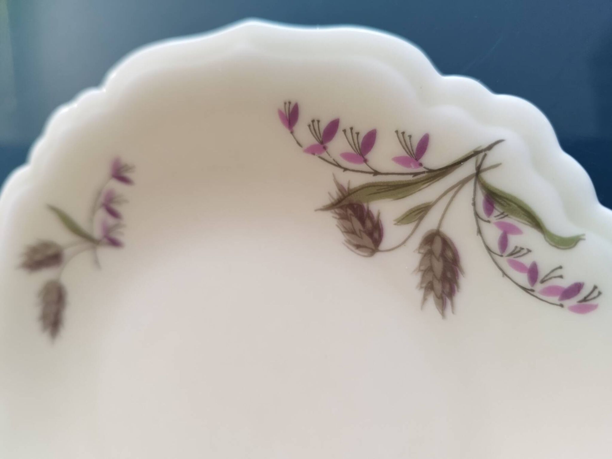 Plat porcelaine de Limoges Lucien Michelaud