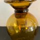 Biot glass candlestick
