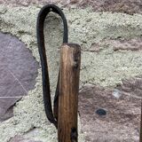 Bâtons de ski vintage en bois 1920s french old ski décoration chalet alpes