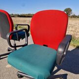 Set of 2 ergonomic office chairs from Vitra