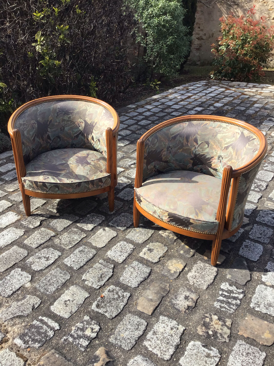 Pair of armchairs