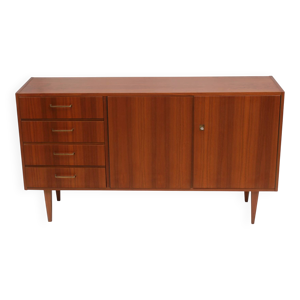 Petit buffet des années - noyer 1960