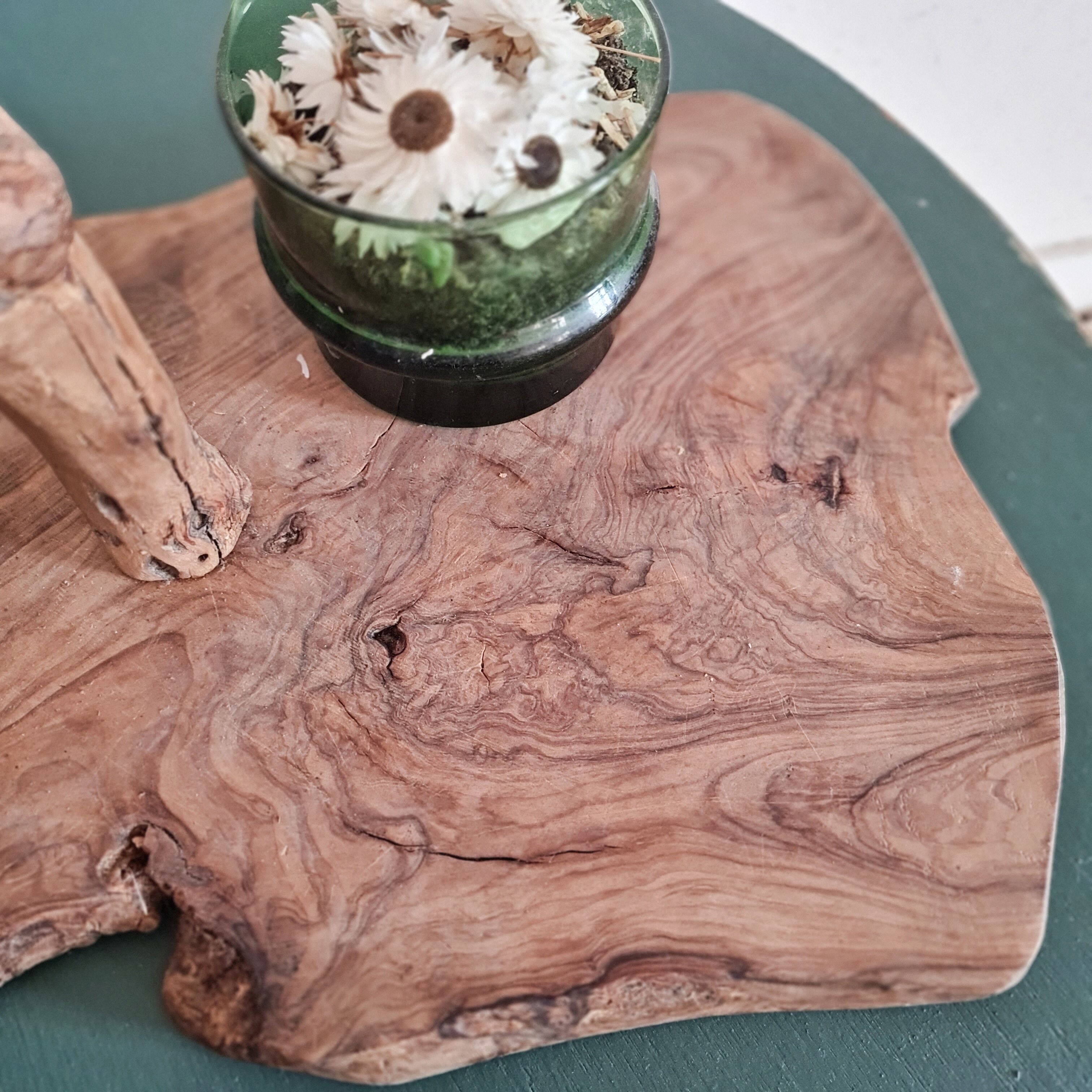 Brutalist wooden top