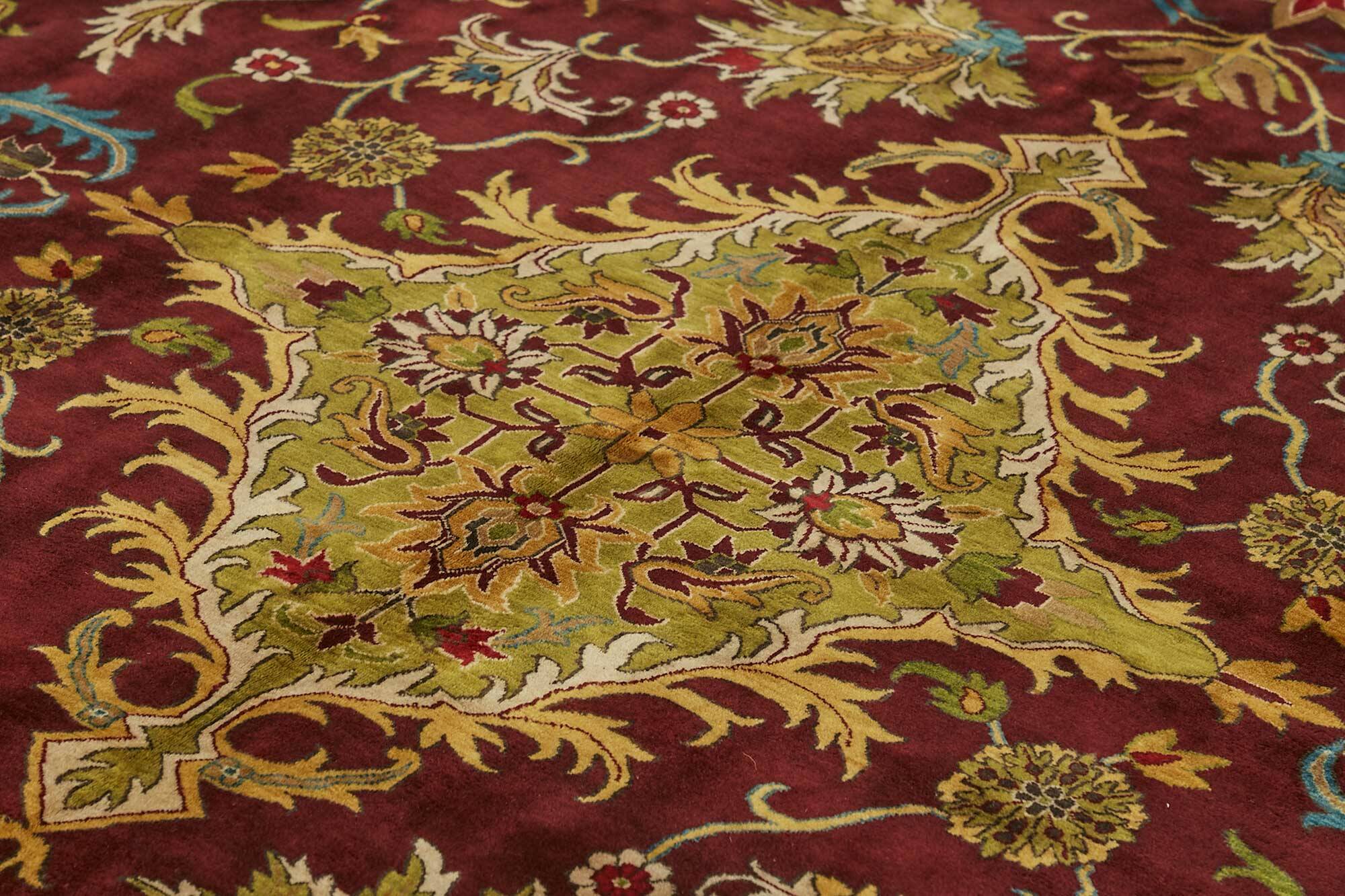 Turkish Handknotted Wool Oushak Rug 305 cm x 425 cm