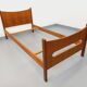 Light simple vintage Scandinavian style in teak from the 1960s.