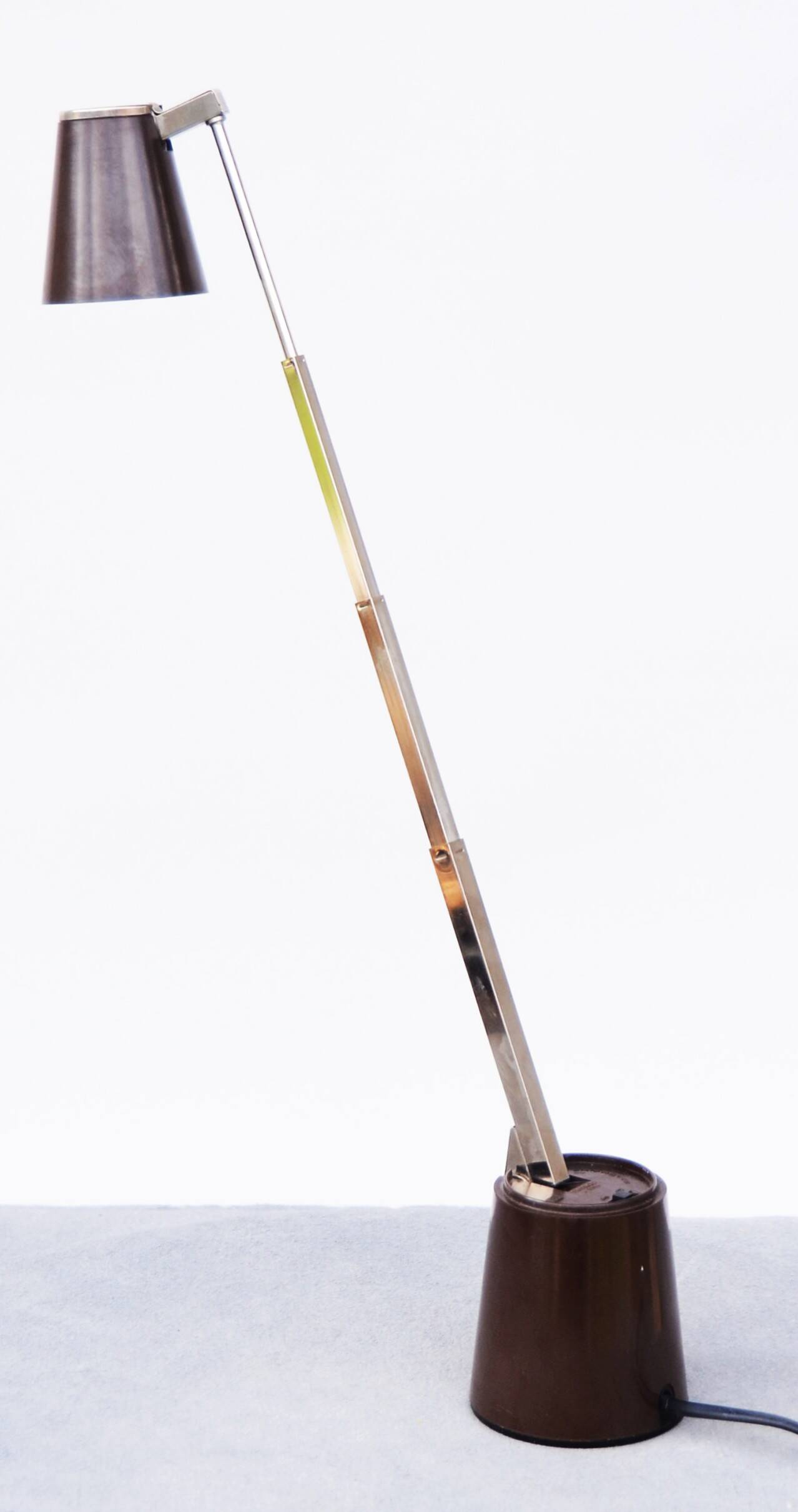 Lampe de bureau ou applique murale télescopique Brawn par Koch Creations - années 1960