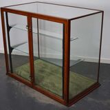 Mahogany counter window late nineteenth century