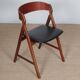 Pair of chairs by Henning Kjaernulf for Boltinge Stolefabrik, 1960