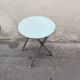 Tabouret pliant vintage Allemagne de L'Est 60/70