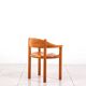 Set of 6 solid pinewood armchairs by Rainer Daumiller for Hirtshals Sawmill