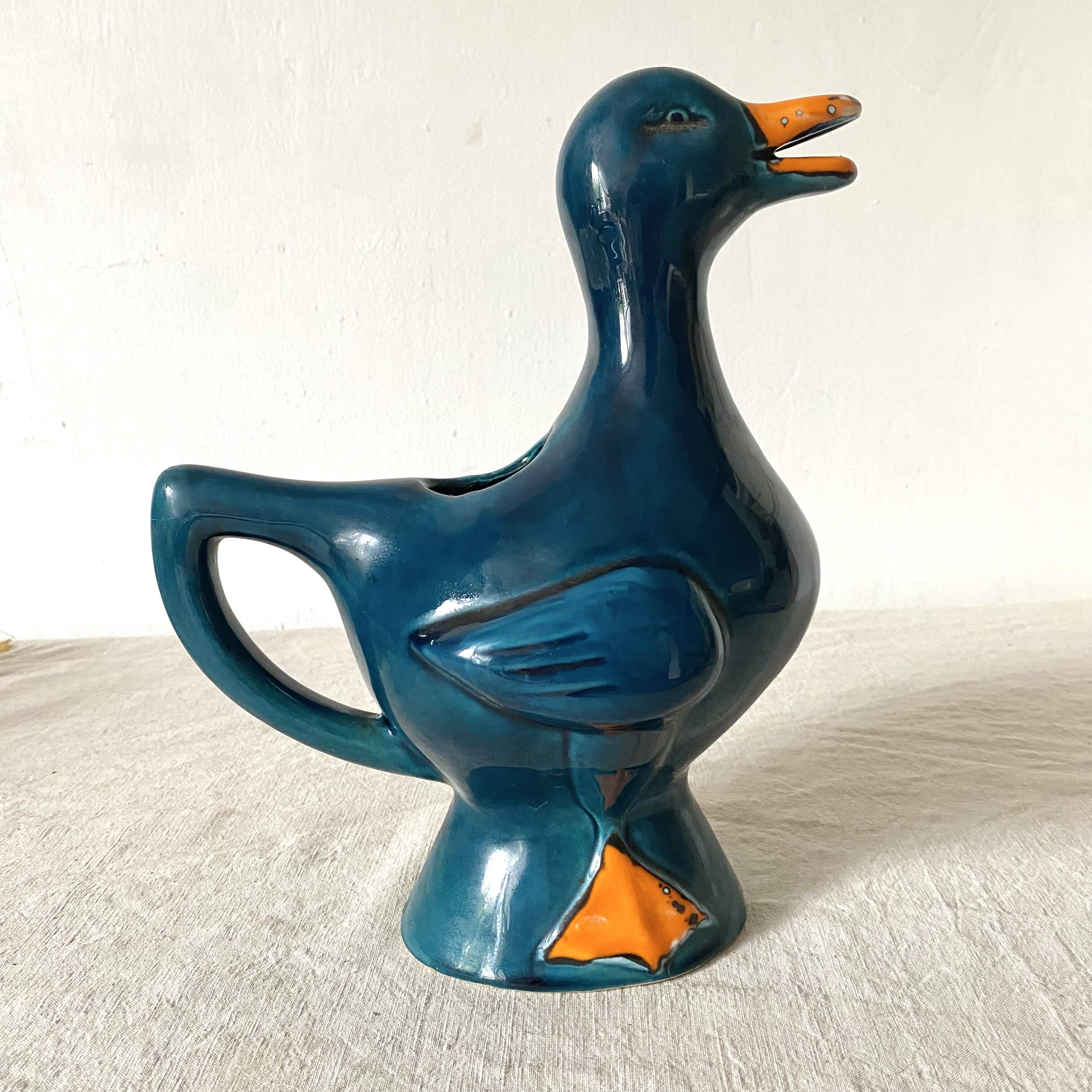 Zoomorphic duck pitcher Poët Laval