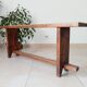 Wooden bench, 70s-80s