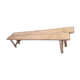 Paire de bancs de ferme