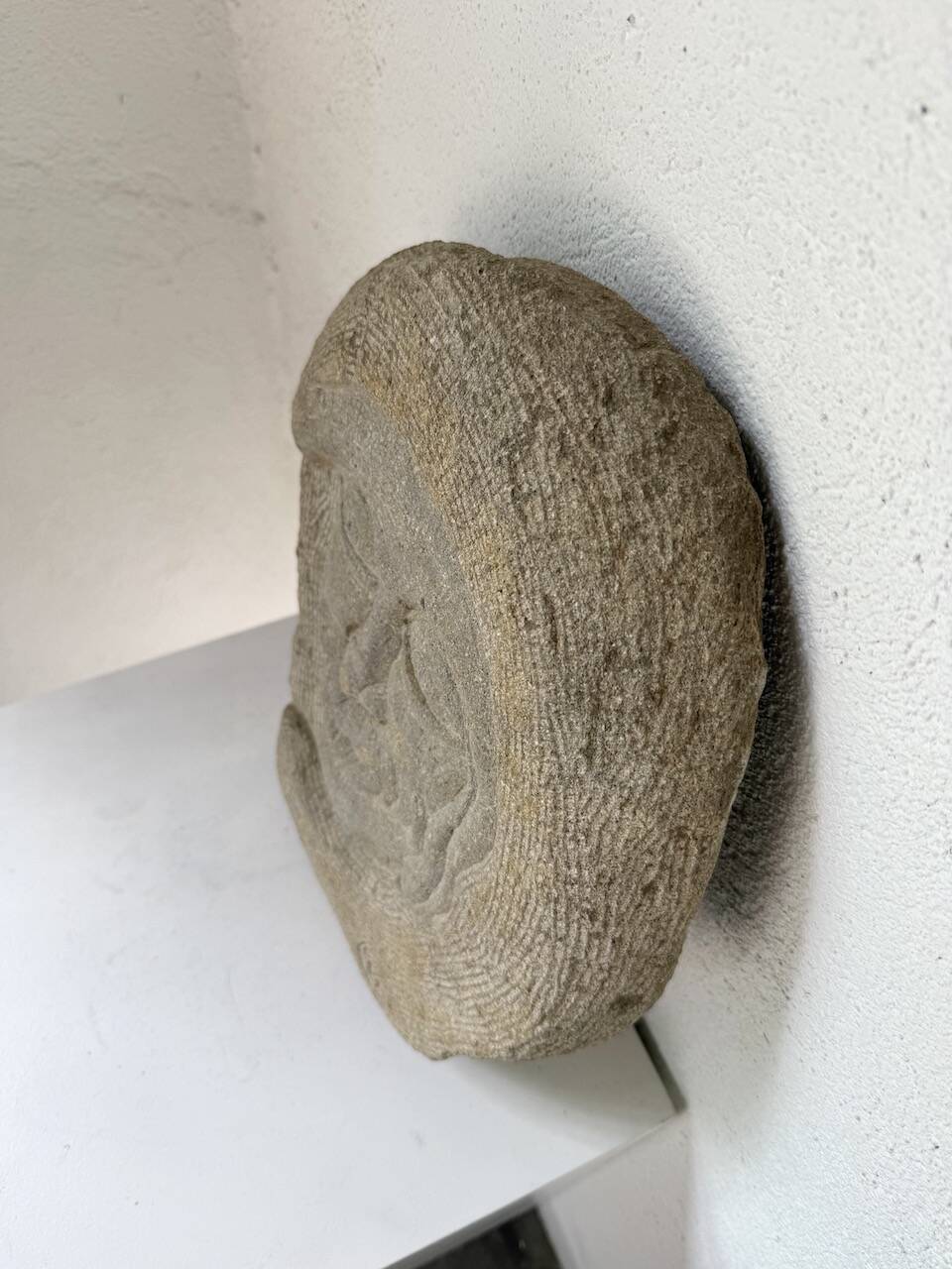 Stone sculpture 1950 face