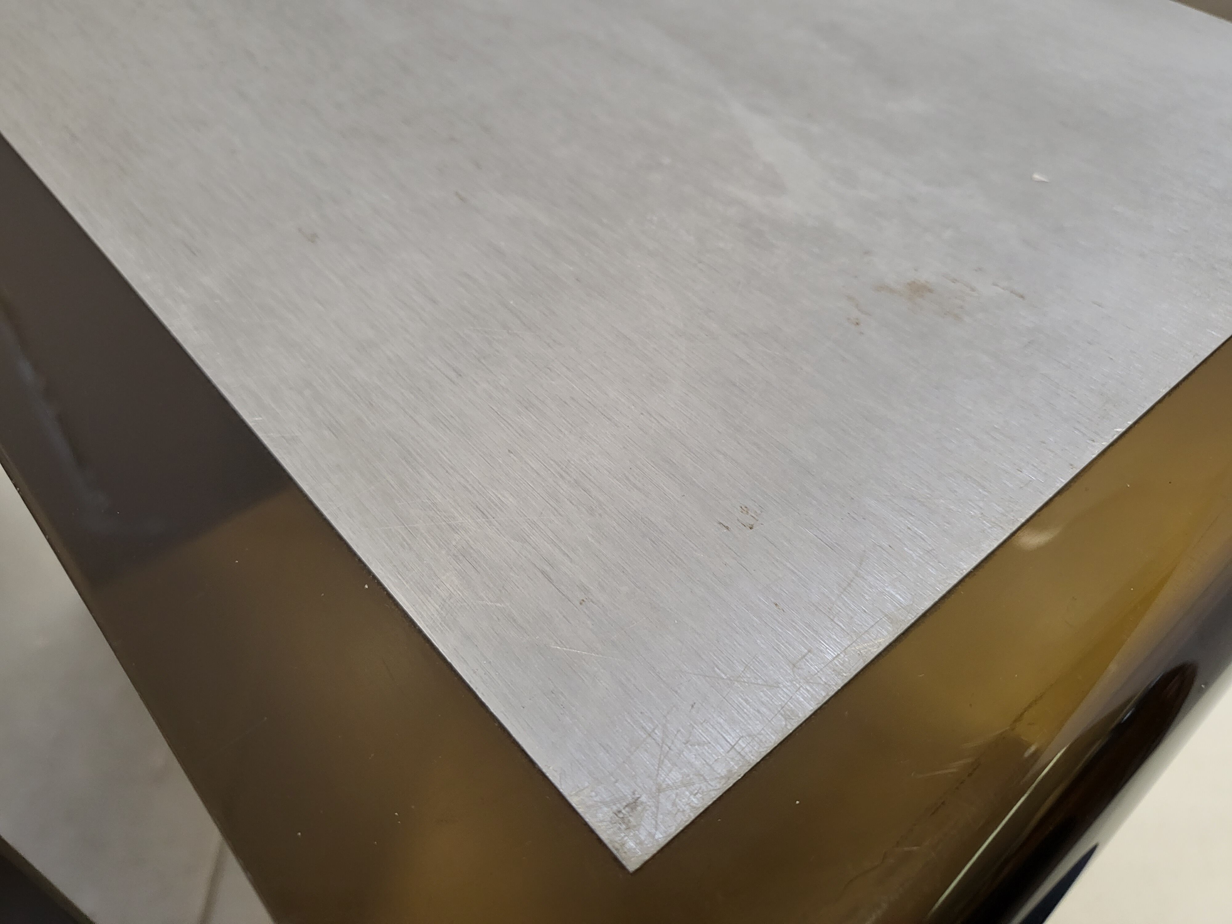 2 vintage pull-out tables 1970