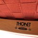 Peter Maly's 737 red chairs for vintage Thonet