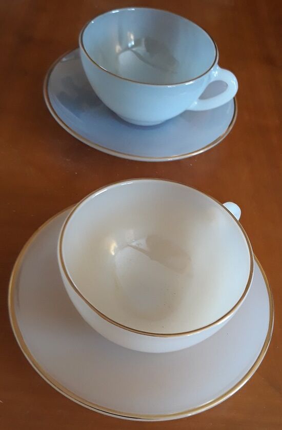 6 tea cups 60s