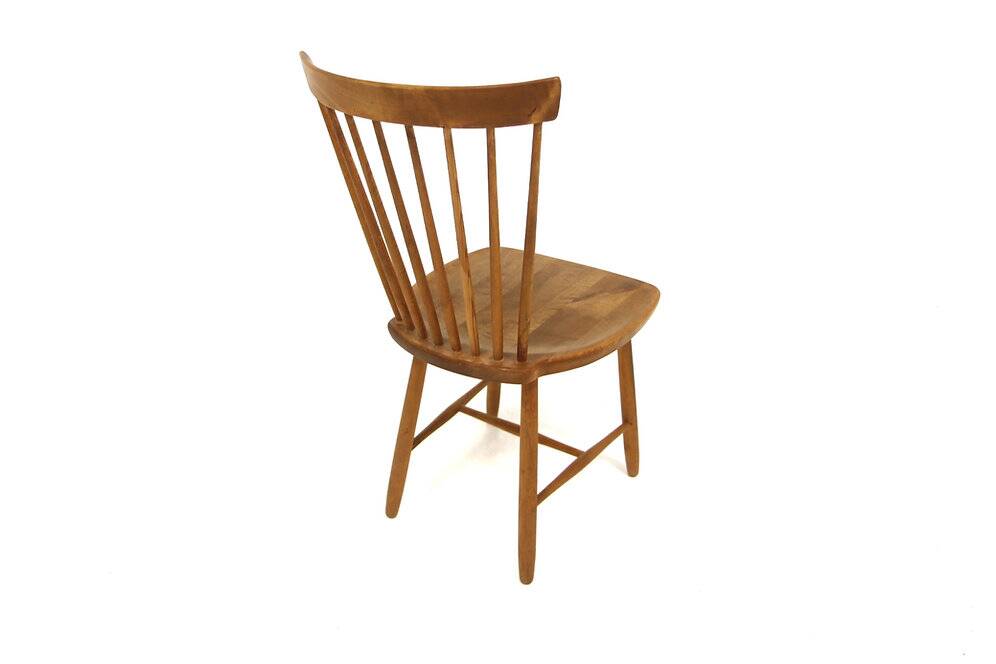 4 chaises scandinaves "Lilla Åland", Carl Malmsten, Suède, 1960