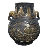 Chinese archaistic bronze vase, 19th century