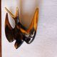 Vintage ceramic swallow wall decoration