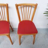 4 vintage bistro chairs Baumann