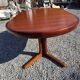 Baumann extendable table in teak from the 1960s.