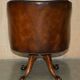 Fauteuil capitaine Chesterfield victorien restauré