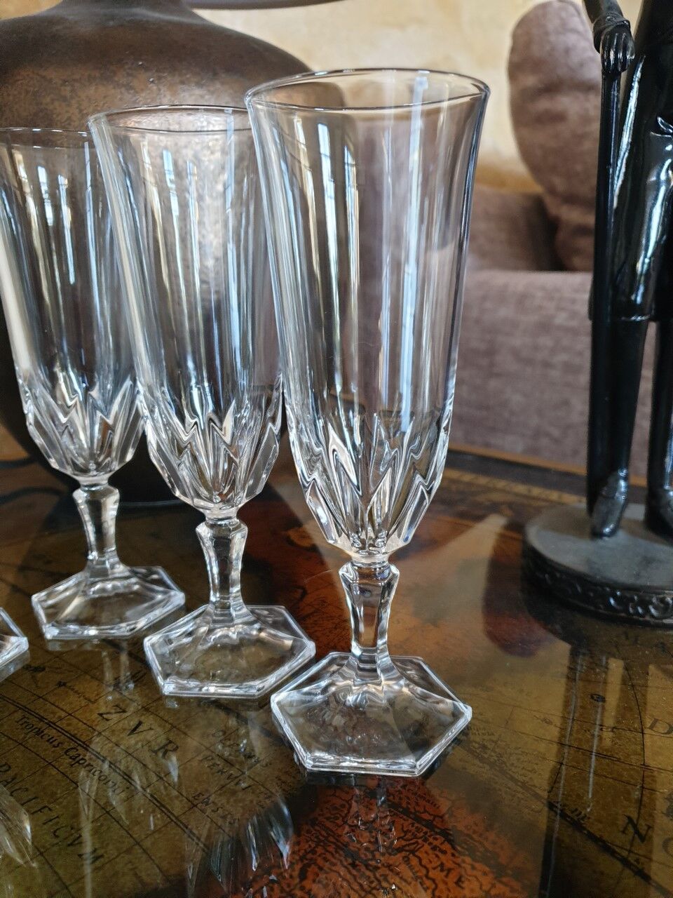 Champagne flutes