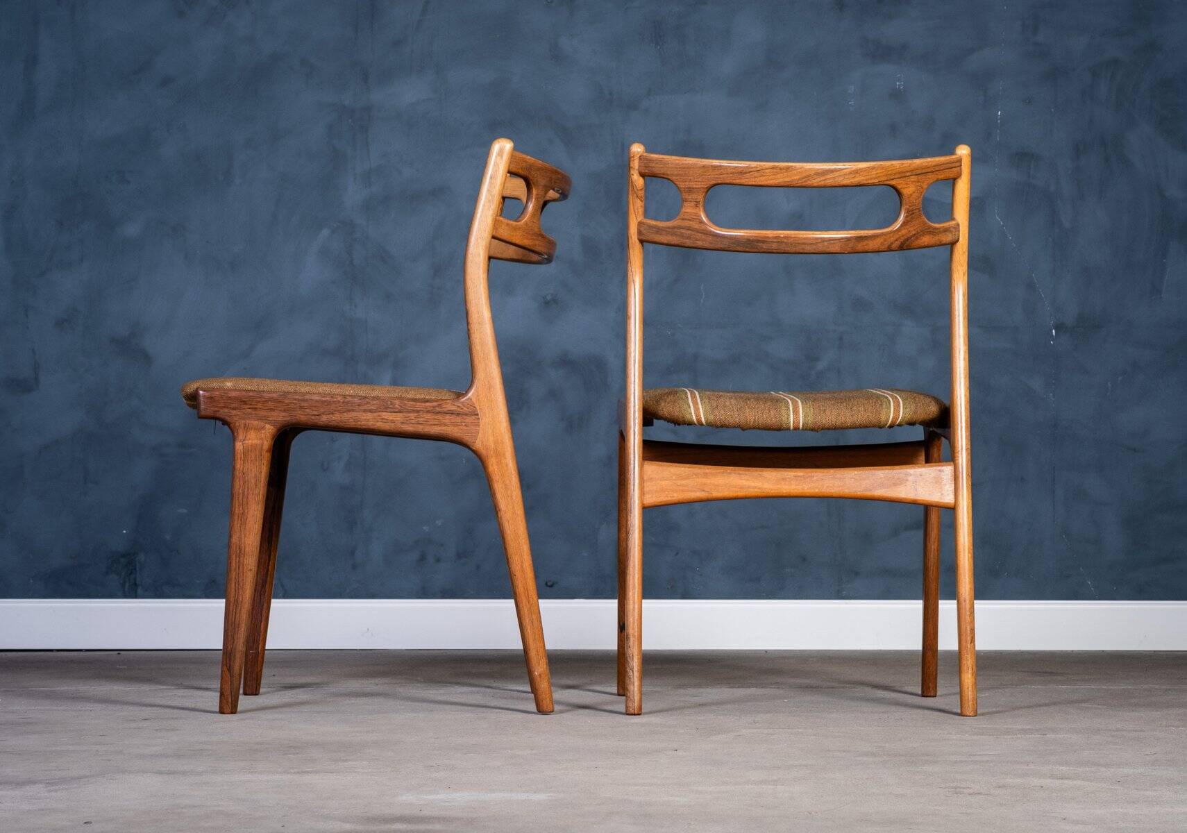Dining Room Chairs Model 138 by Johannes Andersen for Uldum Møbelfabrik, 1960s, Set of 4