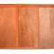 Wooden sideboard with fuchsia pink and black formica, 1950s, 130x50x100cm