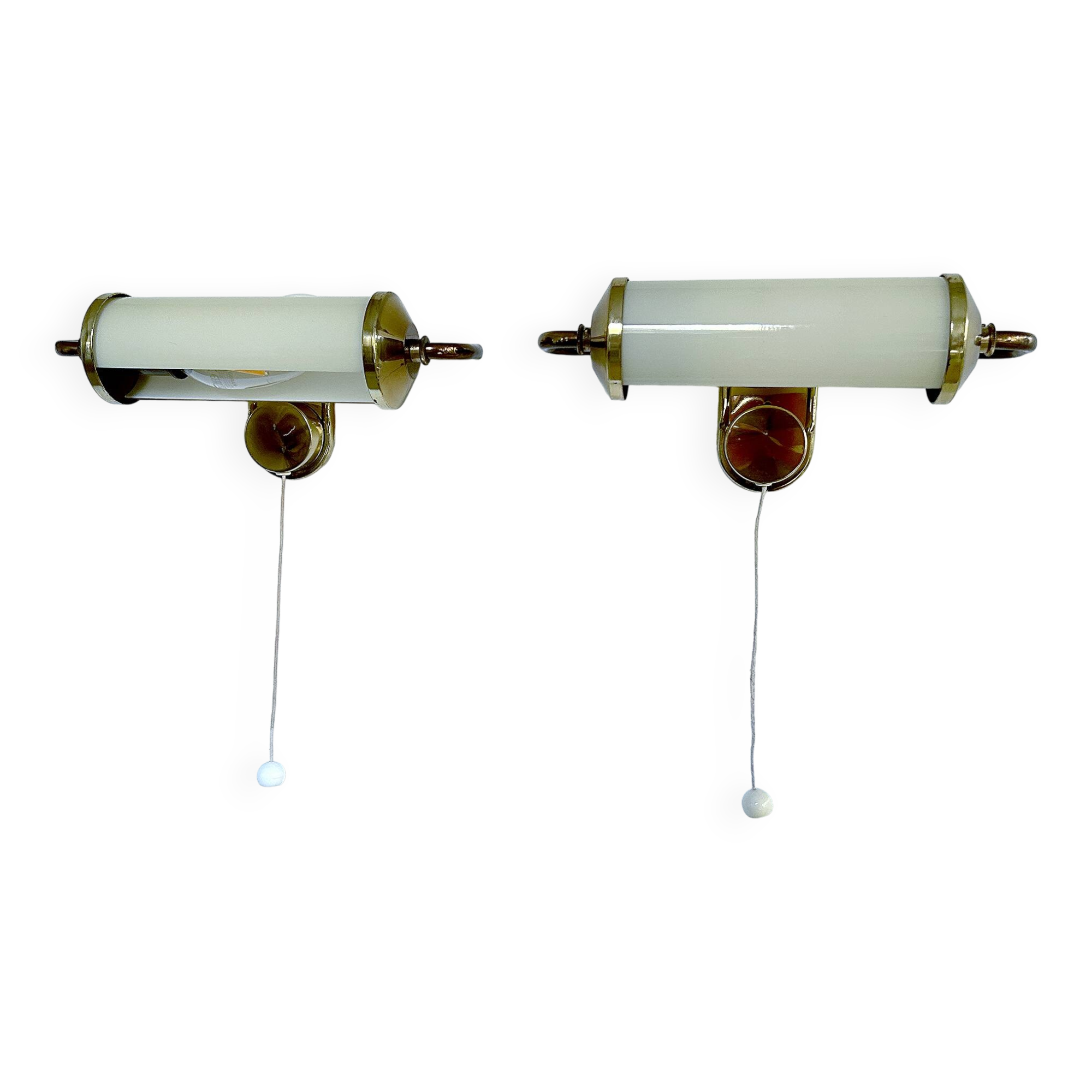 Pair of Art Deco Wall Lamps Bedside Lamps