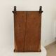 Old bathroom cabinet in solid oak, mid-20th century