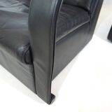 Otto Zapf Arcona ensemble de 2 fauteuils en cuir pour Art Collection