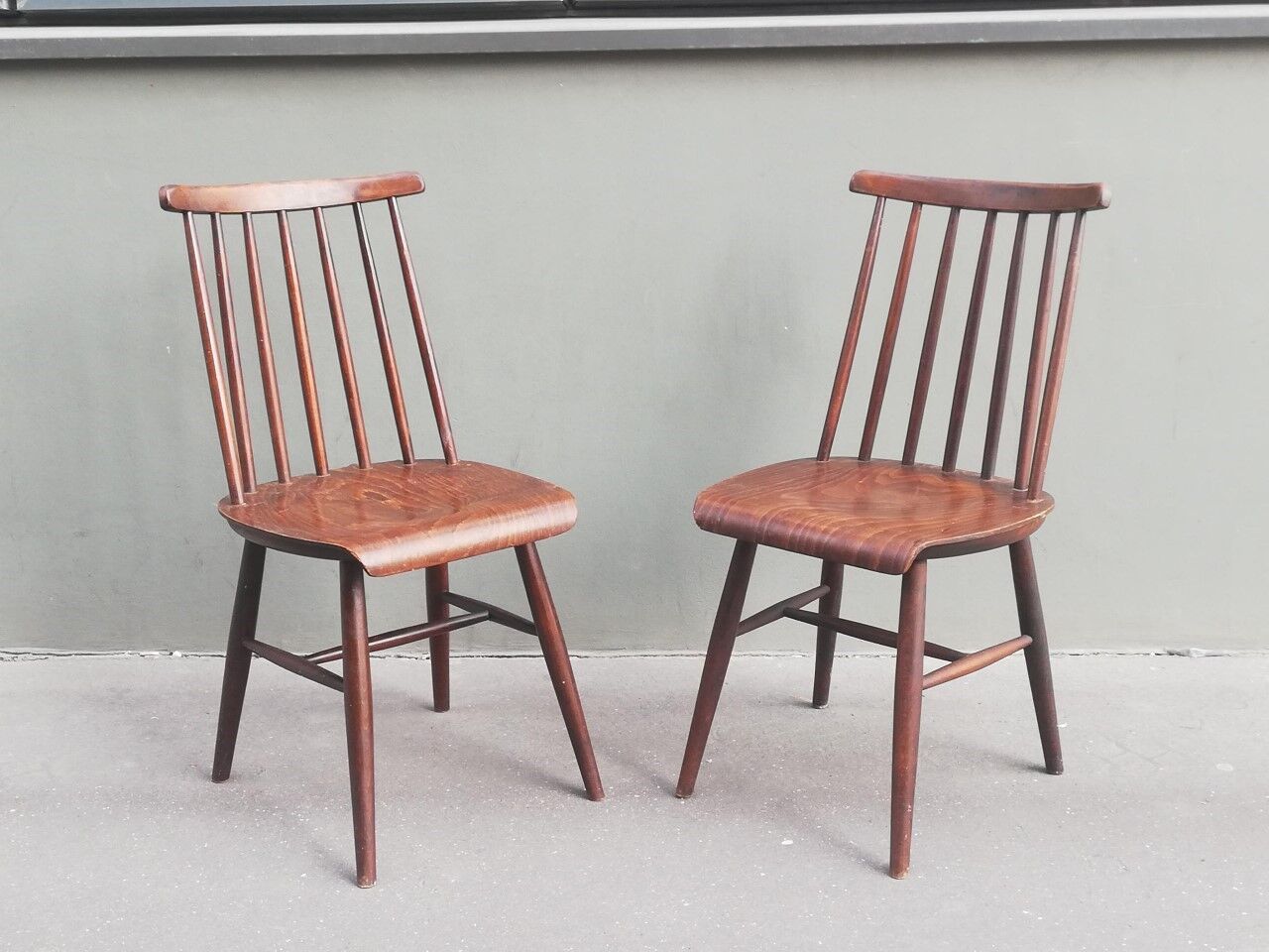 Ilmari Tapiovaara Fanett two chairs set