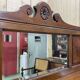 English art nouveau buffet in mahogany early twentieth century
