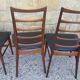 4 chaises Koefoeds modéle Lis en palissandre, Danemark