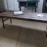 Industrial coffee table
