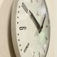 Grey Industrial Factory Wall Clock from Siemens, 1970s