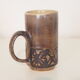 Set of 4 vintage mid century brutalist tea mugs by David Sharp