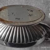 Vintage Silver Match Directoire solid silver desk lighter