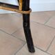 Table en bois et rotin 1920